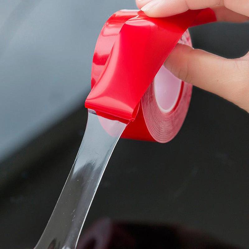Vehicle Double Sided Clear Sticker Car Adhesive Acrylic Transparent Foam Tape KS