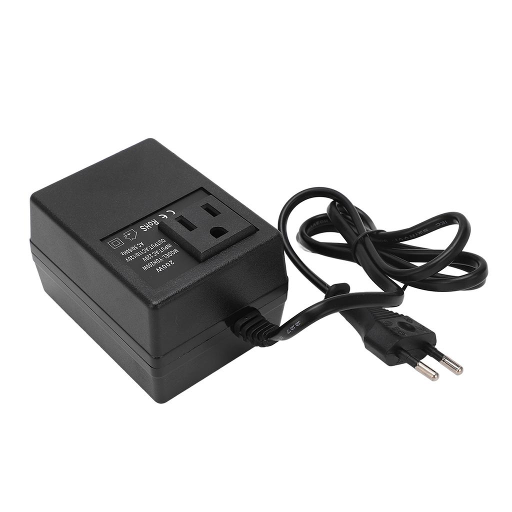Travel Adapter with Voltage Converter Universal Travel Plug Adapter 200W Maximum