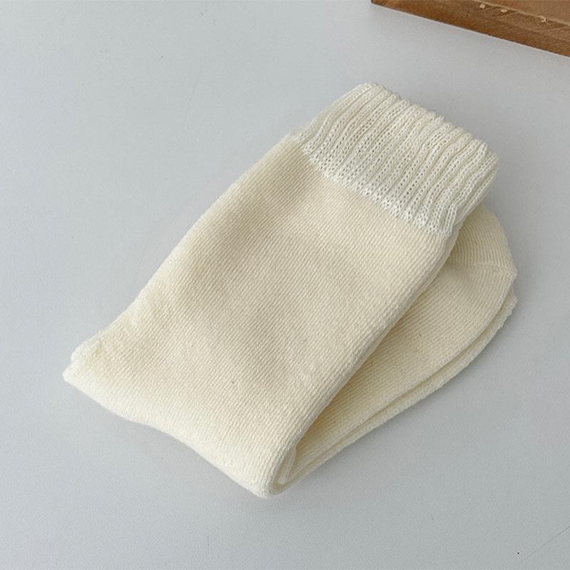 Women's Solid Color Warm Maternity Socks - Thick Velvet, Cold-Resistant, Anti-Pilling Floor Socks
