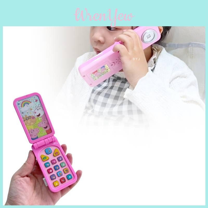 Telefono Giocattolo Educativo a Forma di Maialino con Suoni Musicali Realistici e Design Colorato per Bambini