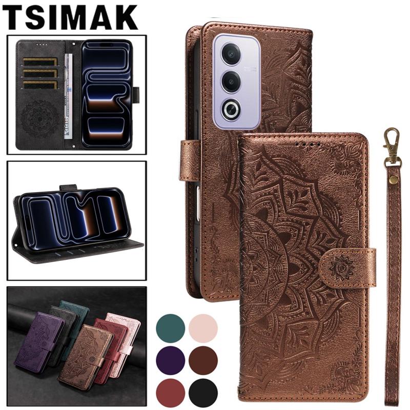 Flip Wallet Phone Case For OPPO A6 Pro A5 A3 A3X A5X A6X A6S A6C A6T A6K Find X9 Pro OppoA6 x A6Pro 4G 5G Global Leather Cover