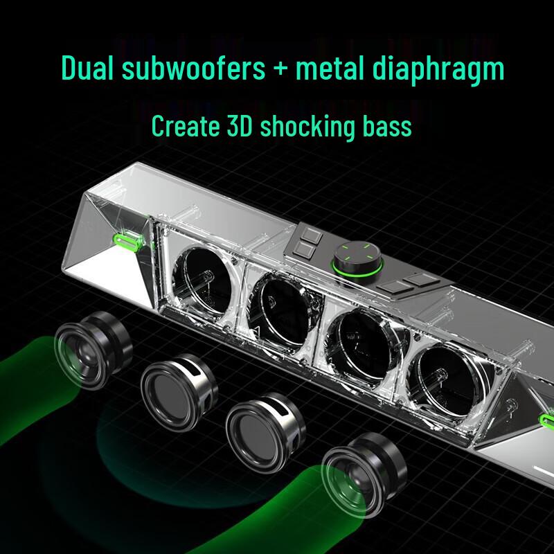 

NEWMINE V6 Bluetooth Gaming Desktop Speakers