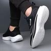 Men's Casual Running Shoes Breathable Mesh Upper Soft Traction Athletic