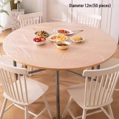 Homeglen Disposable Tablecloths with Elastic Drawstring