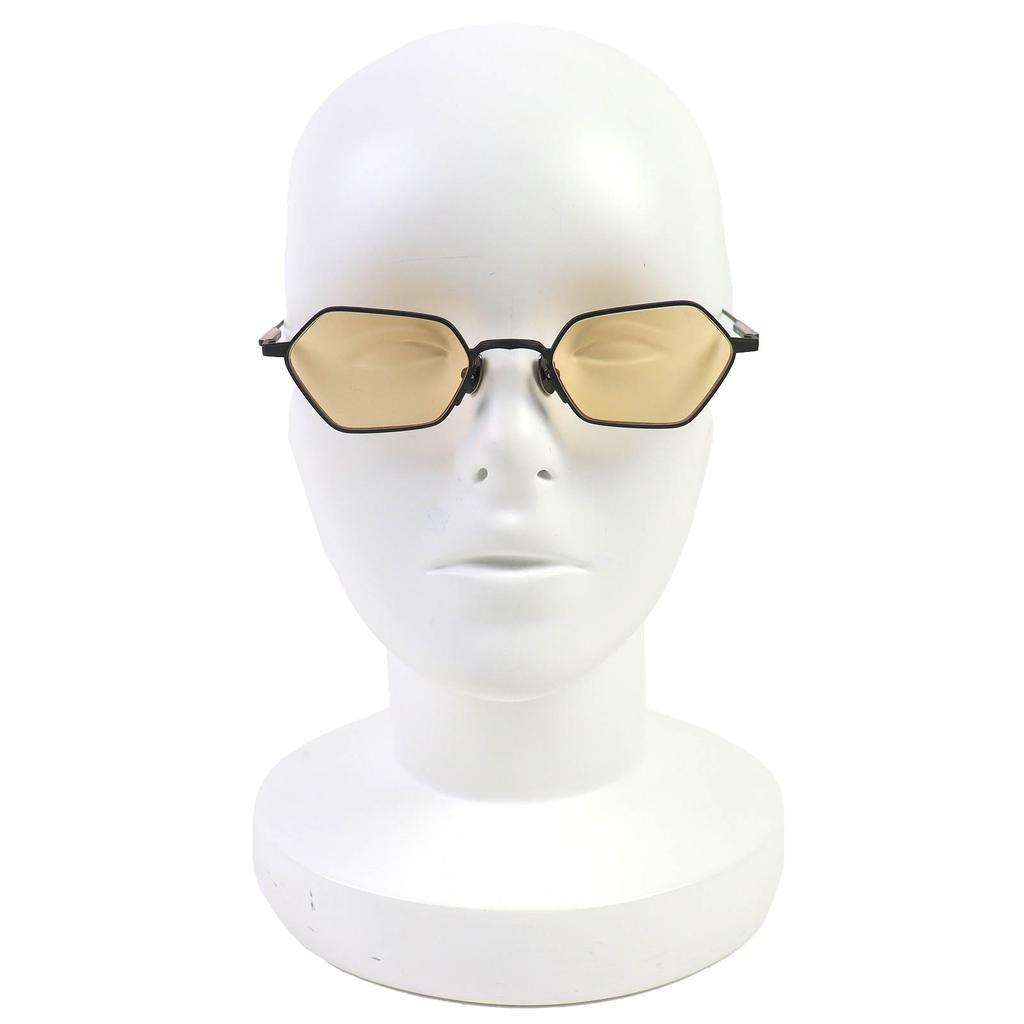 Pristine MATSUDA sunglasses Geometric Frame Eyewear Black mens M3138 Used