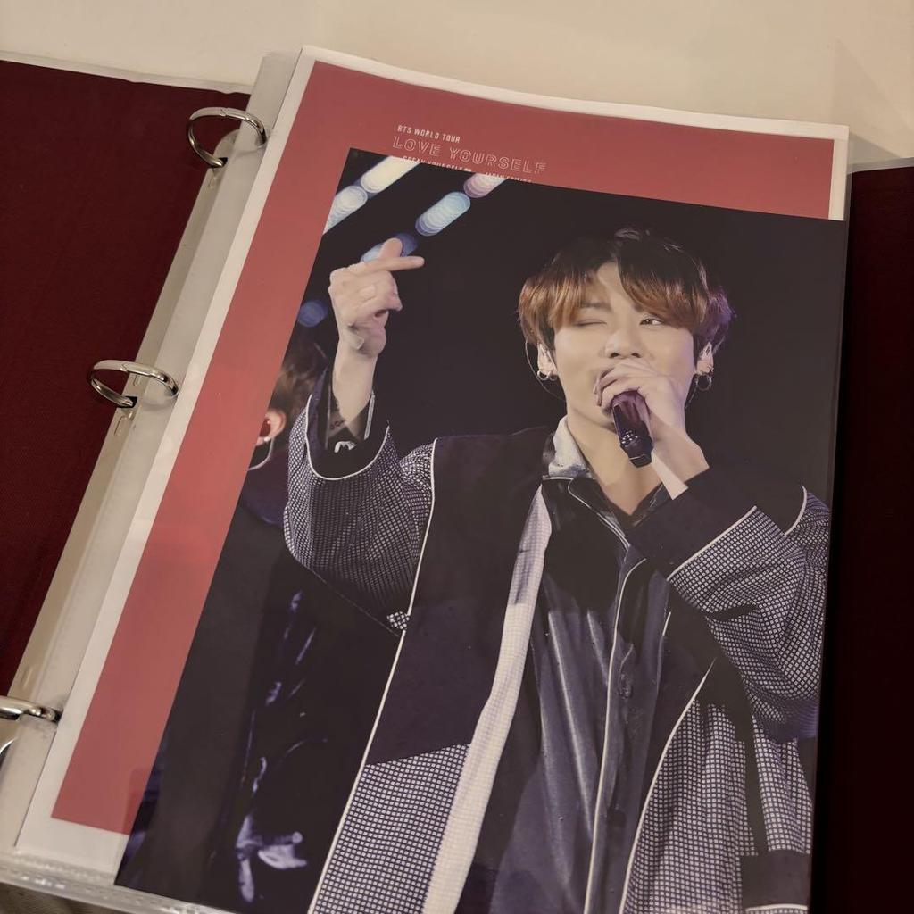 [USED] BTS Jungkook Photo Binder Master