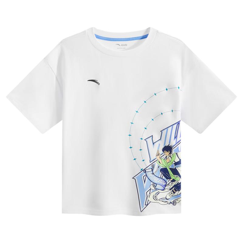 Anta Boys' 2025 Summer Breathable Sport T-Shirt