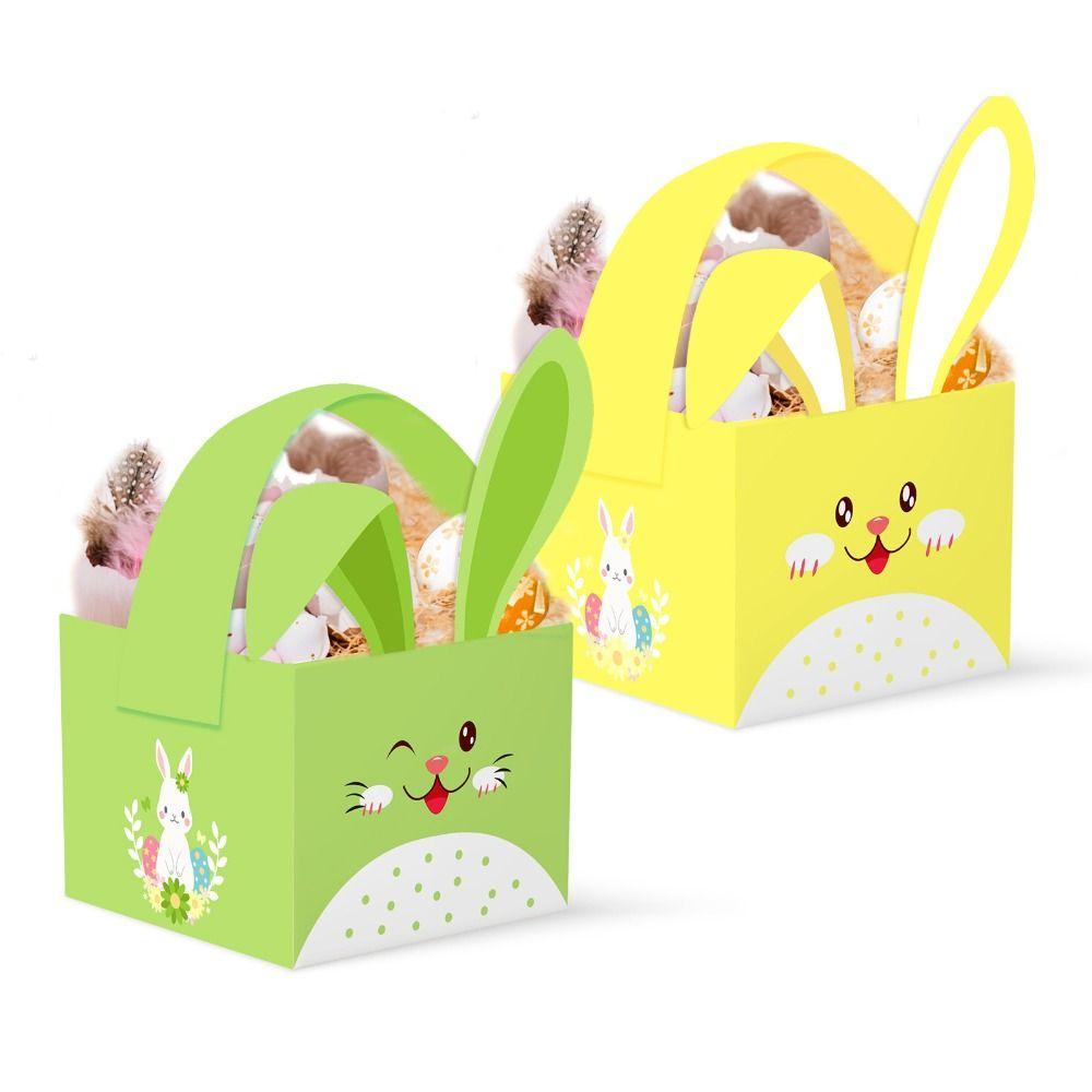 12pcs DIY Cookie Box Paper Gift Wrapping Box Fashion Packaging Basket  Party Supplies