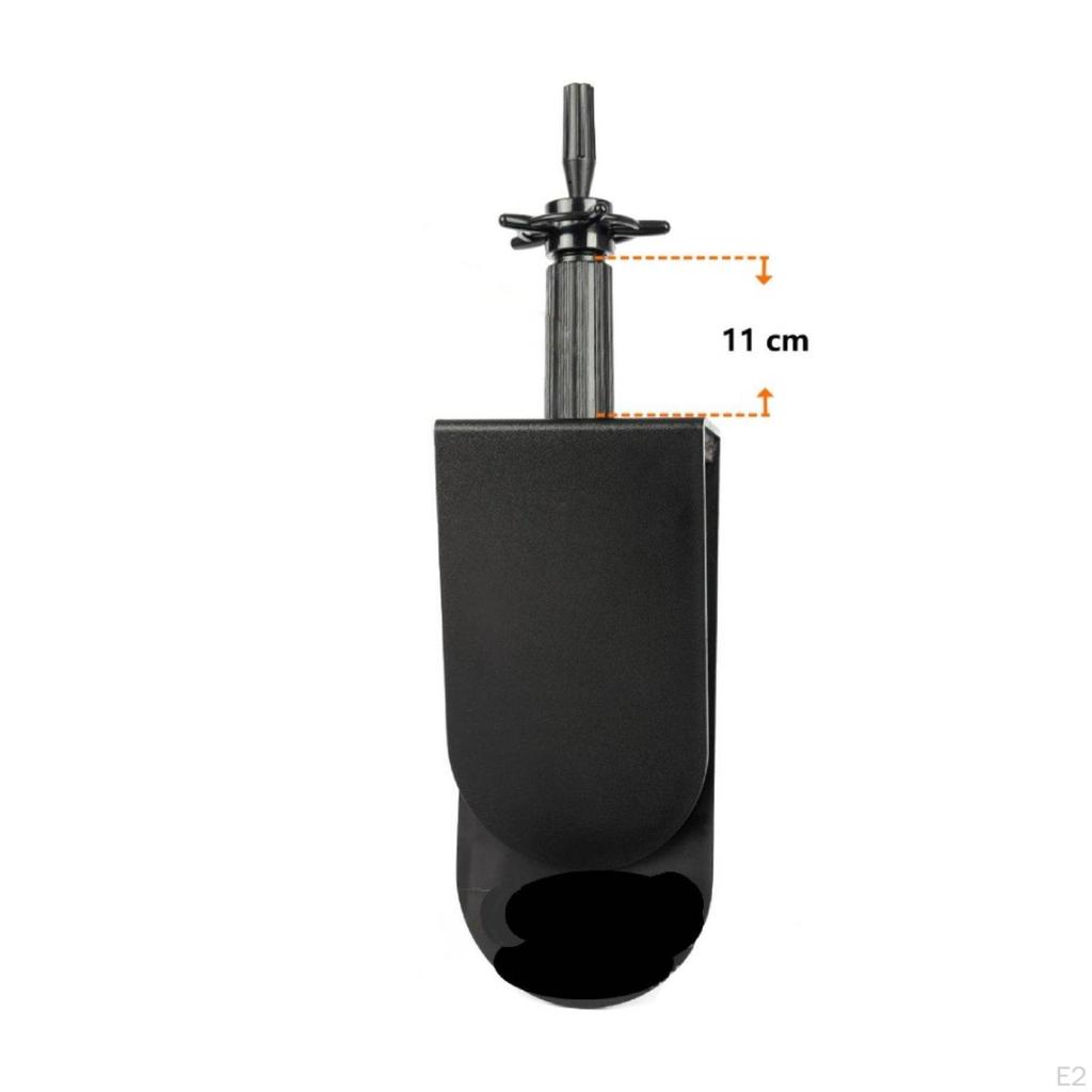 Mannequin Head Stand Stable Base Practice Holder Beauty Tool Hairdressing Seat Back Clamp for
