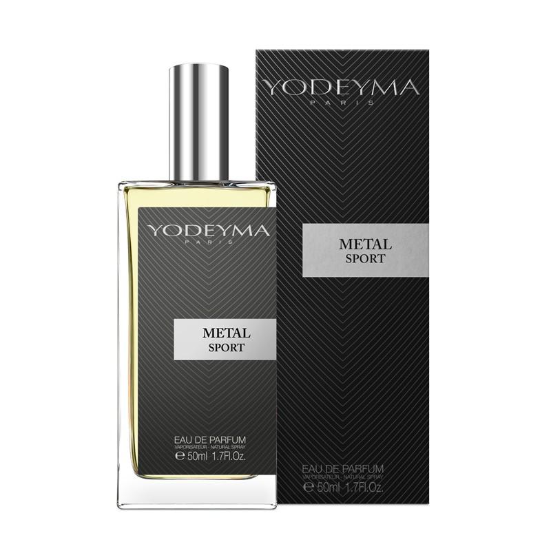 Yodeyma metal sport água perfumada para homem 50ml