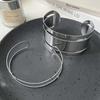 Hiphop Layered Hollow Line Armband Silver Upper Arm Bracelet Vintage Arm Cuff Bracelets  Party