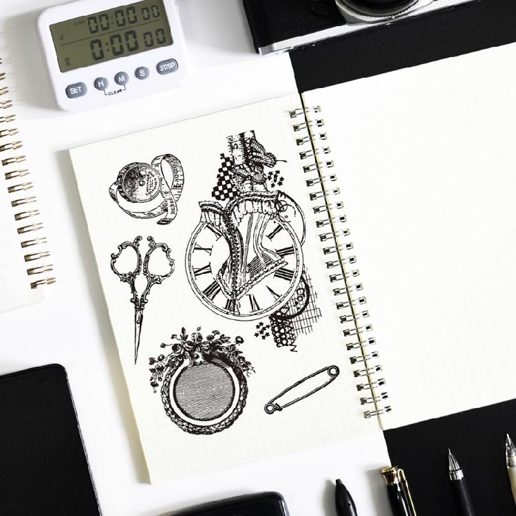 Beautiful Clear Plastic Stamper Block Stamp Blocks for DIY Scrapbooking Diary Embellishments