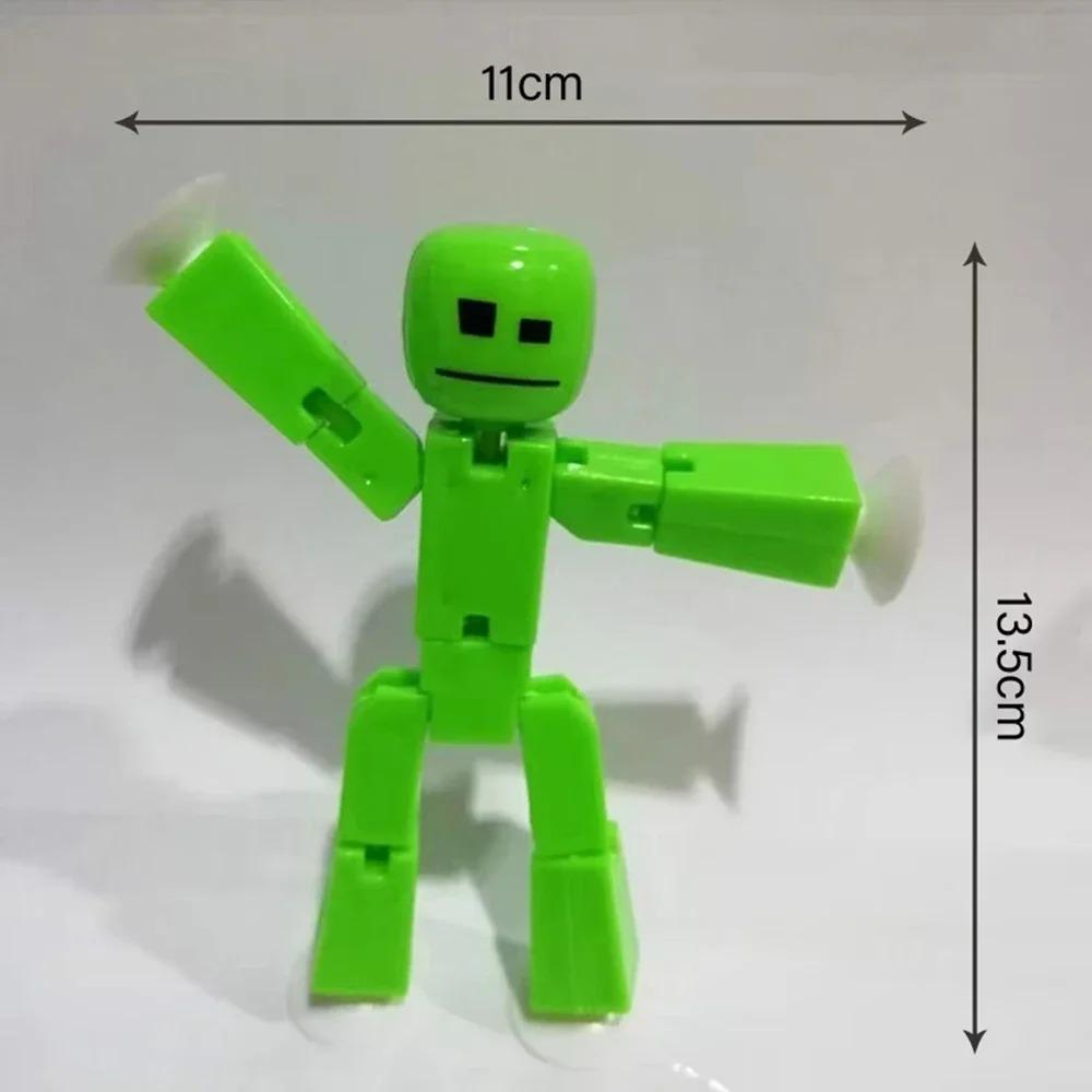 Stikbot žaislai Siurbtukas Stick Bot figūrėlės Žaislai berniukams Juokinga deformuojama veiksmo figūrėlė tikbots Žaislai vaikams Suaugusiųjų gimtadienio dovanos