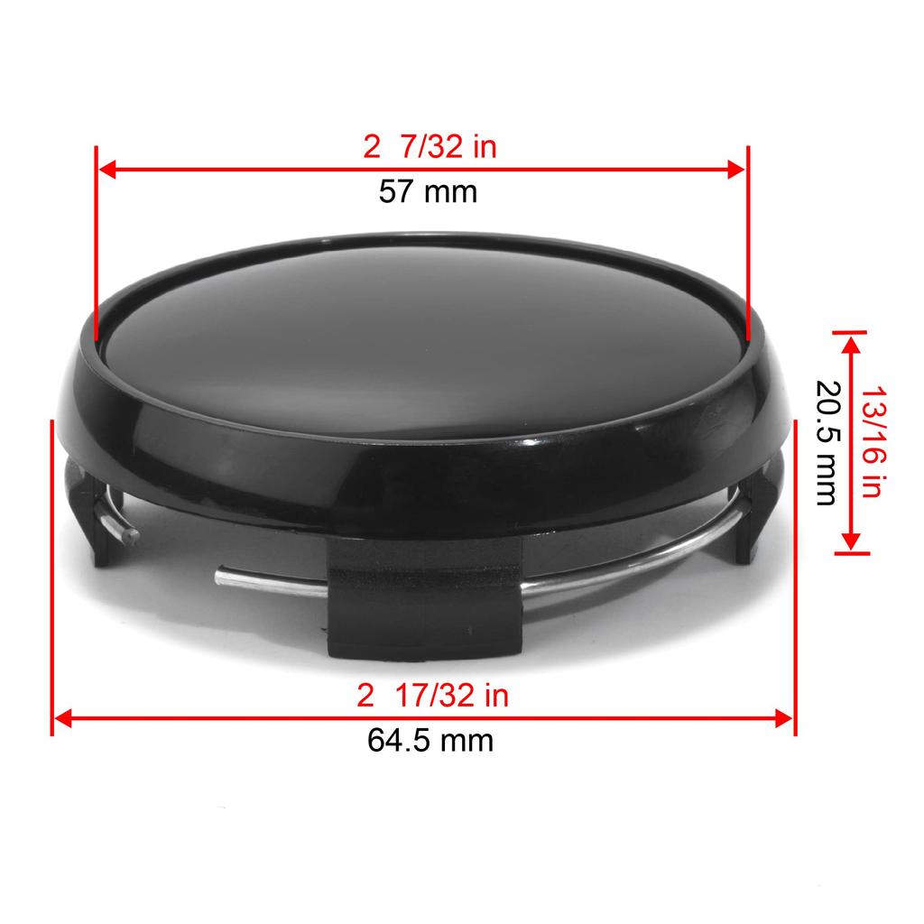 Wheel Center Cap 65mm 63mm Set of 4 Wheel Center
