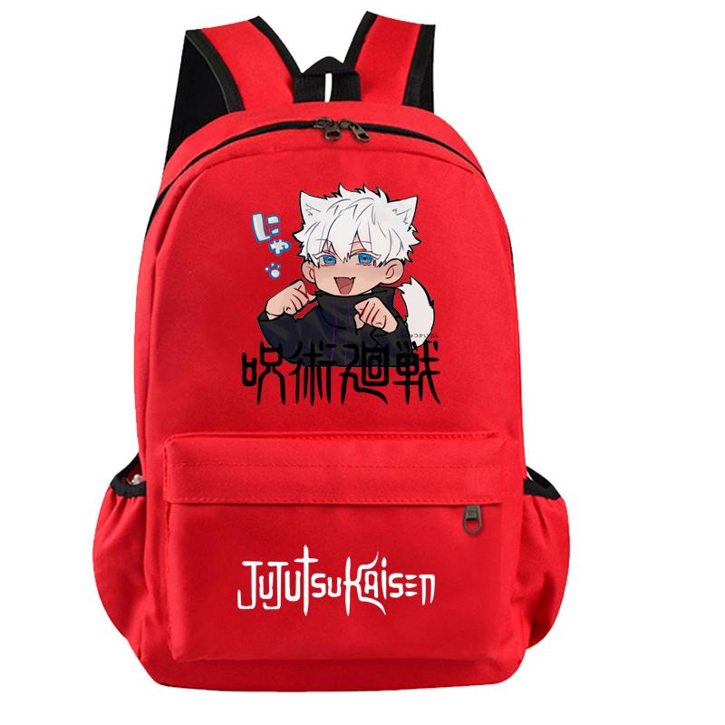 Anime Jujutsu Kaisen Backpack for Boys Girls Light Weight Bags Hildren Back To School Schoolbag Student Kawaii Backpack