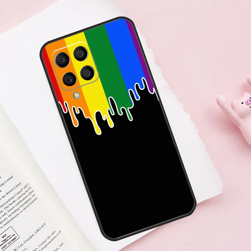 Gay Pride Rainbow Flag Case For Samsung Galaxy M52 M32 M12 M13 M53 M51 M31 M11 M14 M34 M54 M16 M36 M56 M15 M35 M55