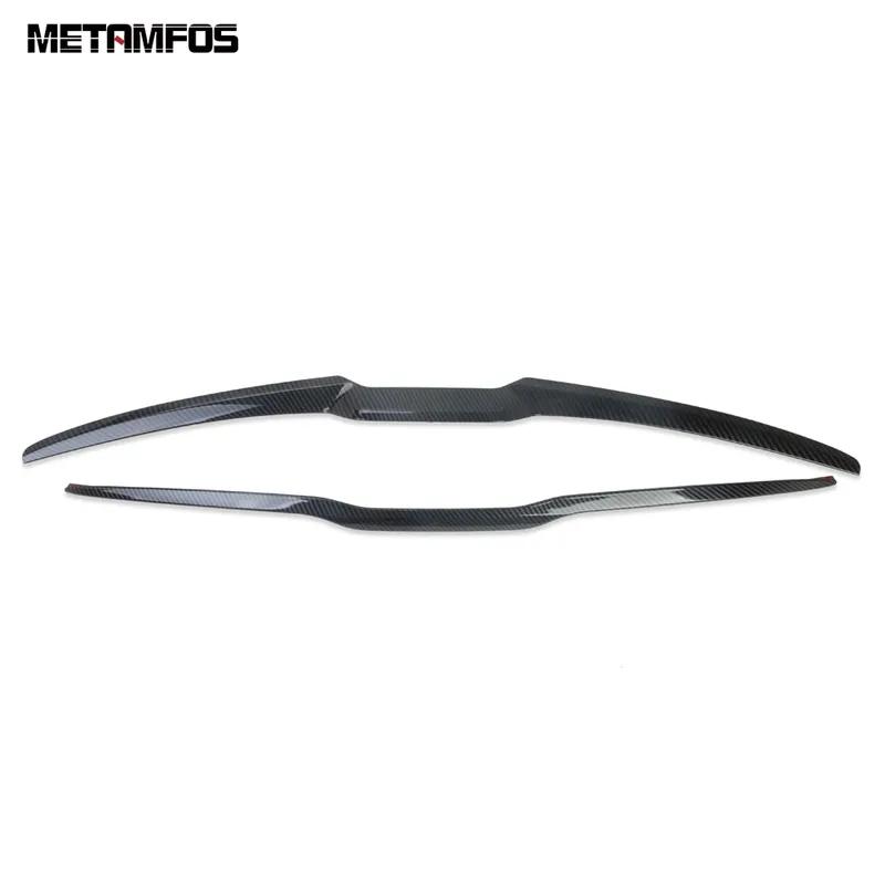 Car Accessories For Kia Forte Cerato k3 Carbon Fiber Exterior Front Center Grille Racing Grill Cover Molding Trim