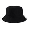 Cotton Solid Bucket Hat | Summer Sun Protection & Breathable Round Crown