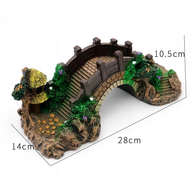 Aquarium Decoration Aquarium Decoration Beautiful Aquarium Bridge Xxl 28Cm