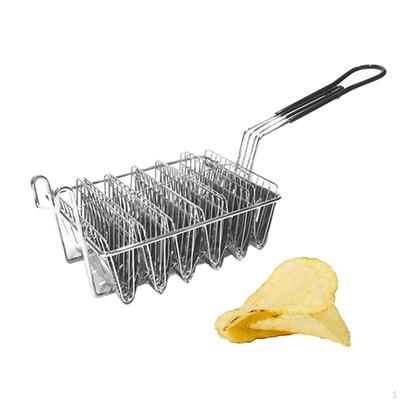Košový držák na tacos do fritézy s rukojetí, Profesionální
