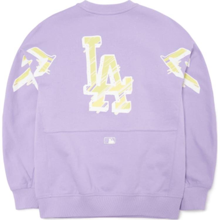 

New MLB Los Angeles Dodgers Sweatshirts Unisex Purple 3AMTS0121-07LDL XL