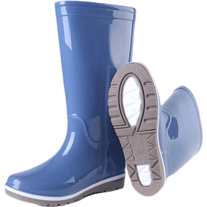 Women s High-Top Waterproof Rain Boots 39