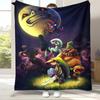 Retro Z-Zelda Cartoon Link Games Flannel Blanket,Ultra Soft Warm Plush Throw for Home Bedroom Bed Sofa Cover Camping Picnic Kid