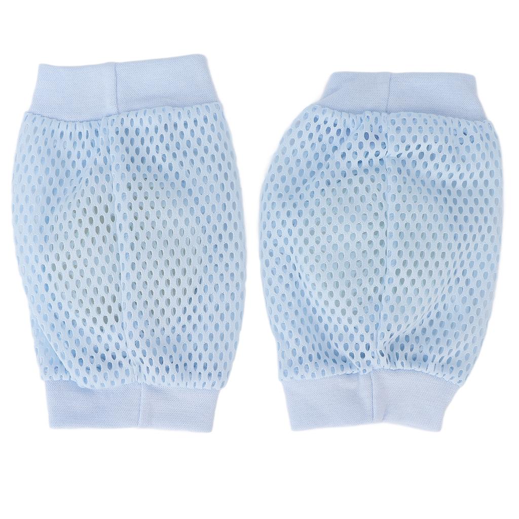 Infant Knee Pads Blue Elephant Pattern Infants Crawling Toddlers Antifall Antiknock Elbow Pads Leggings Knee Pads