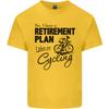 Cycling RetireUnisext Plan Cyclist Bicycle Unisexs Light Cotton TShirt