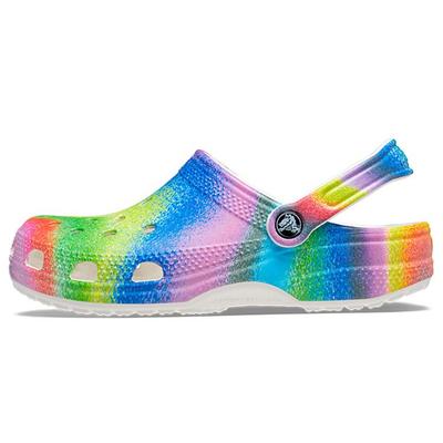 Classic Clog Sternenrendering Sportsandalen Unisex-Sandalen Rosa Grün 208054-94S