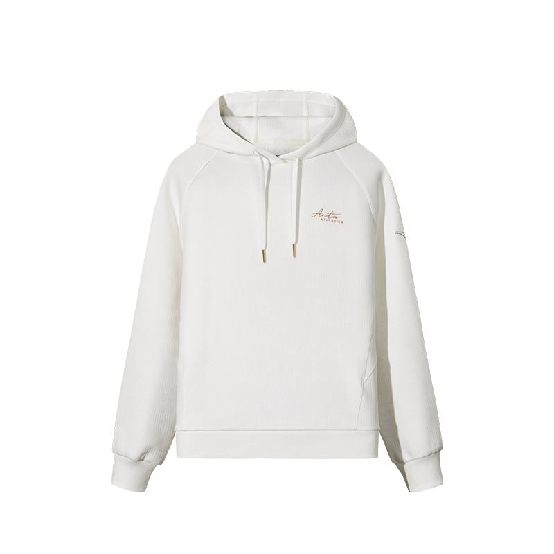 Anta Training Series Simple Loose Letter Casual Versatile Sports Fashion Sweatshirt Women Sweatshirt 162547714-1