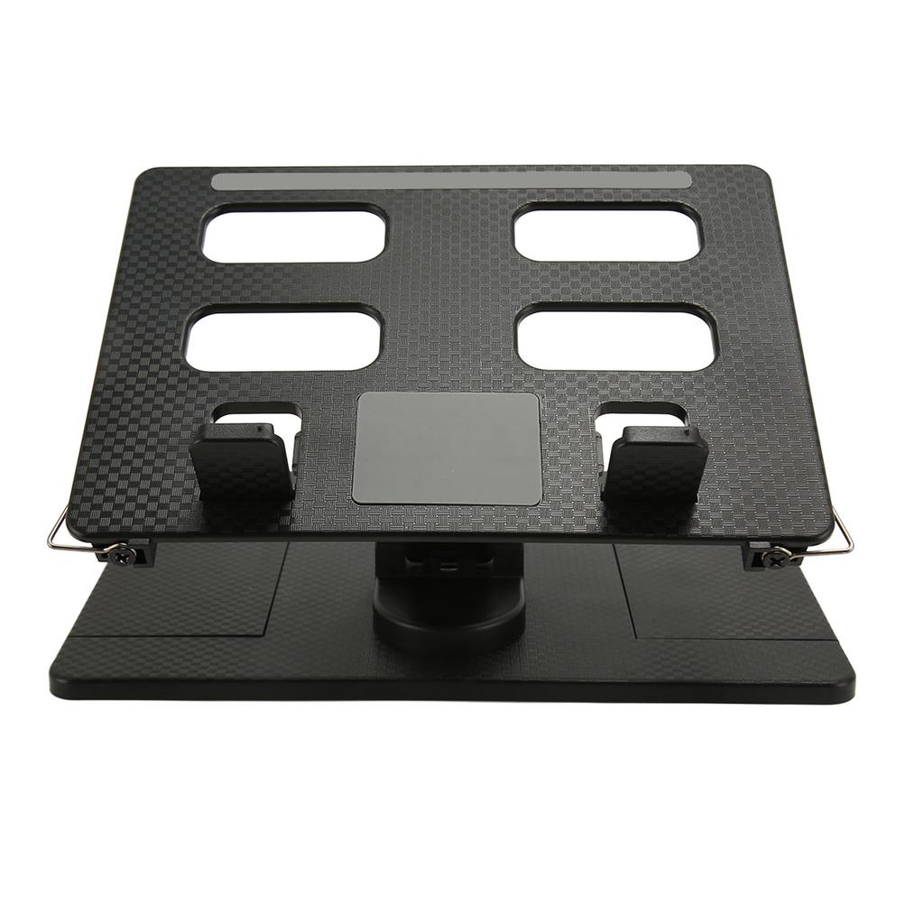 Laptop Stand with 360 Degrees  Rotating Base Adjustable Multifunction Ergonomic Laptop Riser Collapsible