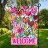 Love Garden Flag - Double-Sided, Polyester, Outdoor Yard Decor