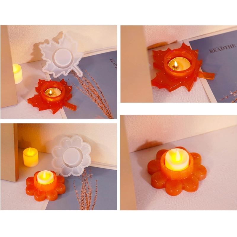 Silicone Resin Molds for Candle Holder Wall Decoration Mould DIY Crafts Unique Epoxy Resin Art Decoration Crafts Mould