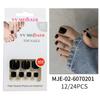 Faux Fingernails False Toe Nails Wearable Manicure Foot Nail Tips Detachable Fake Toenails  Women
