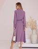 Shirt Dress with Side Slits ISSA Plus