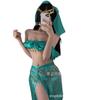 Fun underwear tube top exotic dance girl pure desire style sexy super fairy ancient style belly pocket court bedclothes