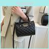 Stylish Pu Shoulder Bag For Women Chic Fall Fashion Casual Handbag Small Square Design