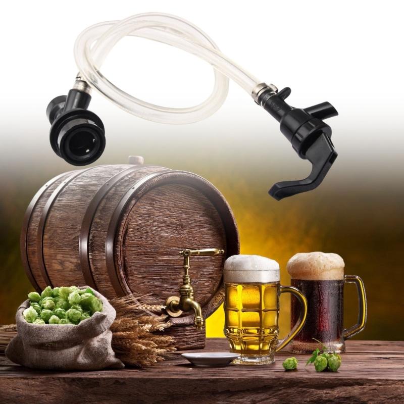 Ball Lock Line Assembly Picnics Tap Faucet Portable Beer Dispenser Kits for for Weddings BBQs and Outdoor Event Use