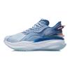 Li Ning Super 5 Trendy Shock Absorbing Low Top Running Shoes Women Sneakers Sky-Blue AGLR046-1