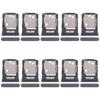 For OPPO Reno12 5G CPH2625 10pcs Original SIM Card Tray + SIM Card Tray / Micro SD Card Tray