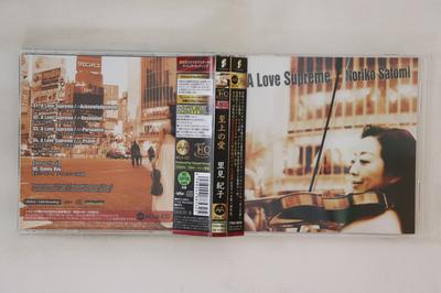 CD NORIKO SATOMI - A Love Supreme TTOC0032 T-TOC 2019 Japan Obi Jazz Used