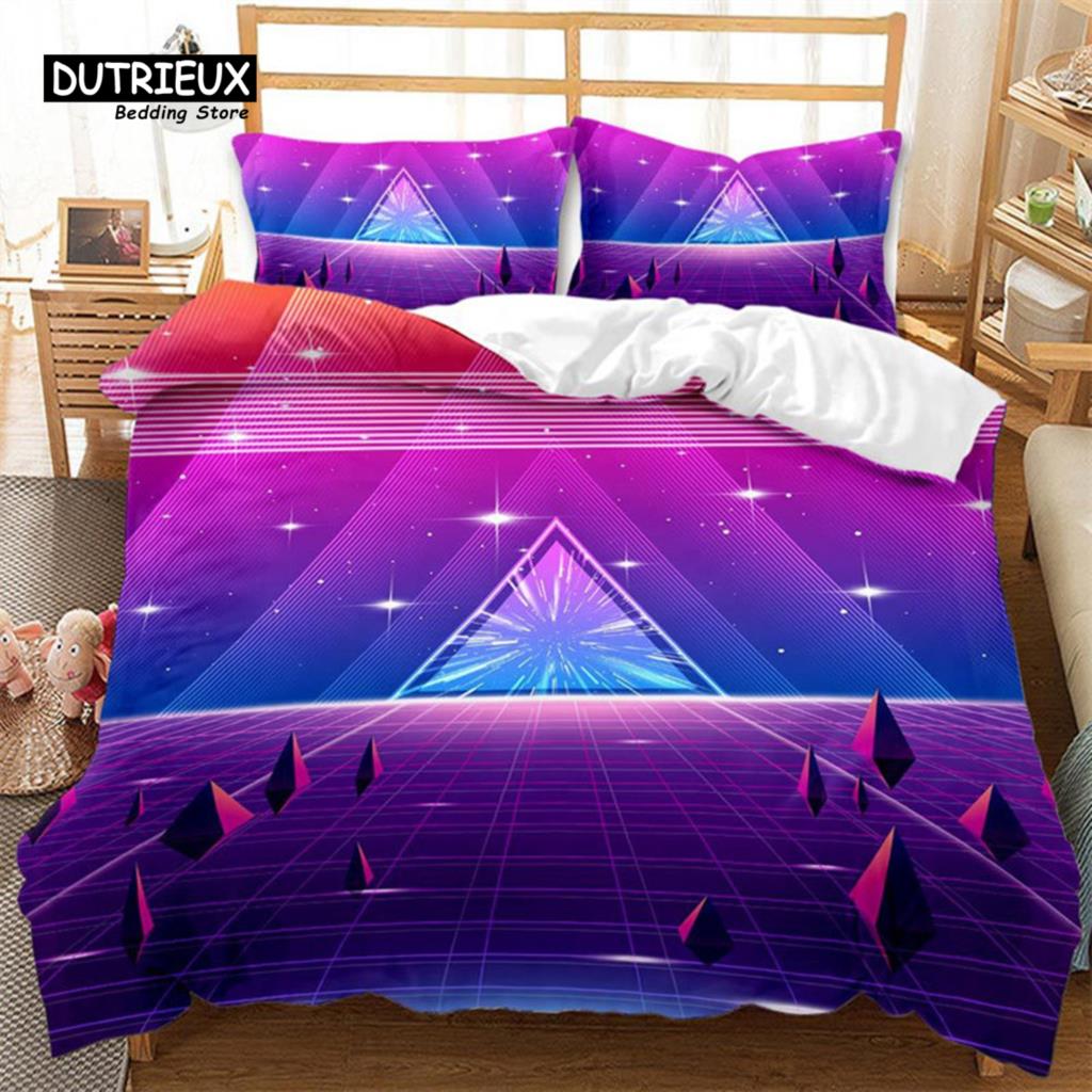 Hawaiian Summer Beach Duvet Cover Exotic Tropical Seascape Bedding Set Microfiber Palm Trees Comforter Cover For Kids Adult Room