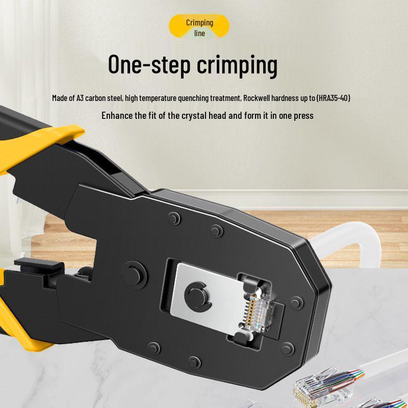 Ruineng Professional Cat 6 Network Crimping Tool Set with Multifunctional Tester