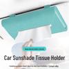 Universal Car Sun Visor Hanging Tissue Box - High-End Interior Napkin Holder