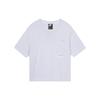 Nike Crop Tops Women's Purple Crew Neck Moderate CZ8912-576