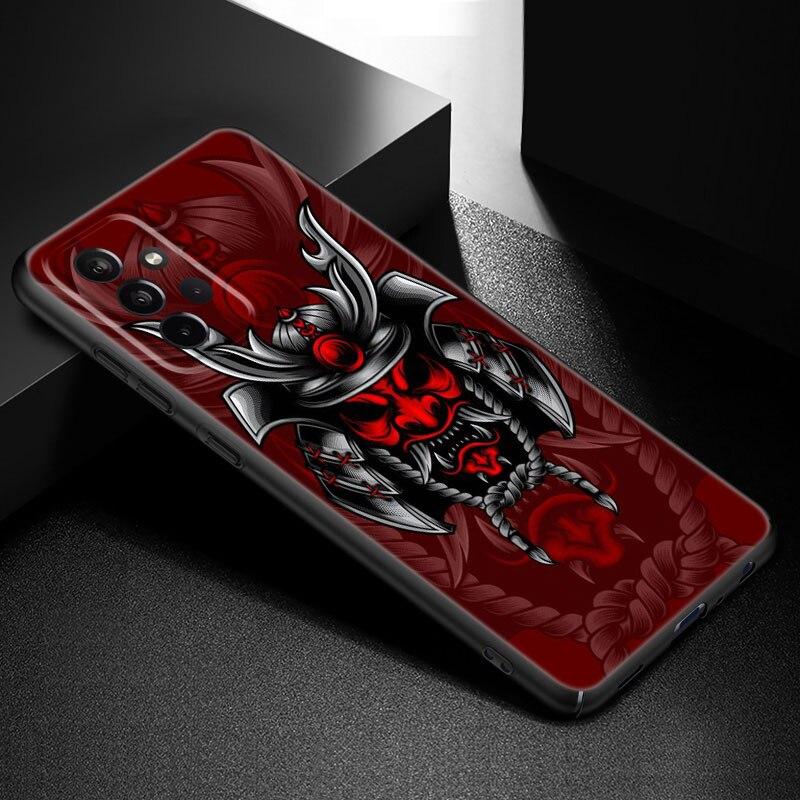 Japanese Samurai Art Phone Case For Samsung Galaxy A21 A30 A50 A52 S A13 A22 A32 A33 A53 A73 5G A11 A12 A31 A51 A70 A71 A72
