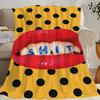Funny Personality Bizarre Art Blanket Soft Comfortable Nap Plush Suitable For Iiving Room Office Bedroom Birthday Home Kid Gift