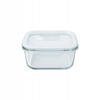 Pojemnik Szklany Lunchbox Kwadratowy 320 Ml Na Żywność Obiad Lunch Sałatki