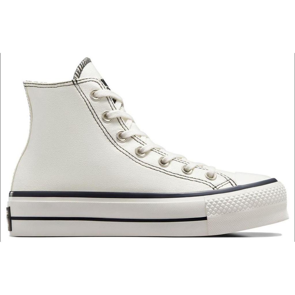 Converse All Star Lift Comfortable Versatile Durable High-Top Canvas Sneakers Women Sneakers White A07113C
